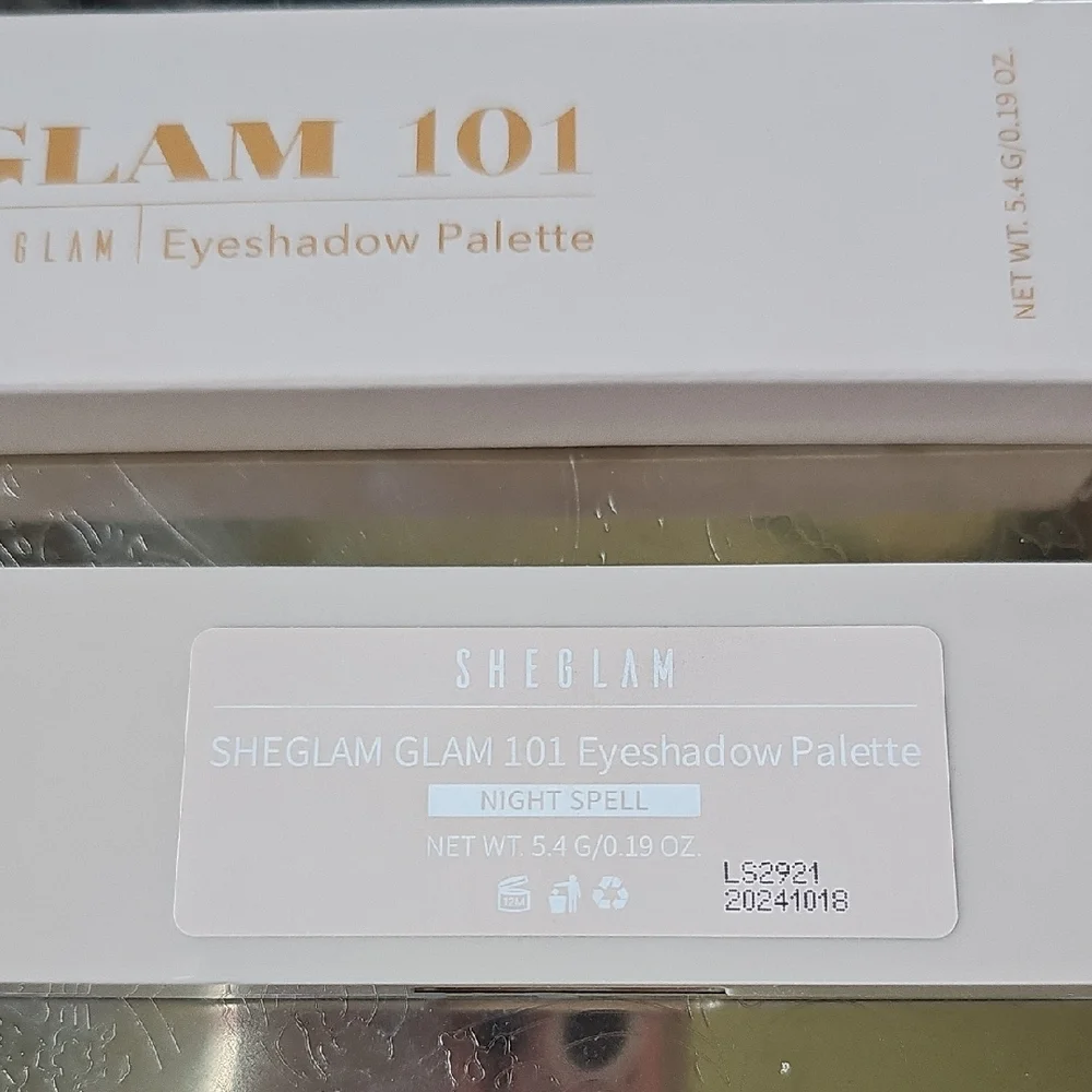 NIB Sheglam Glam 101 Eyeshadow Palette Night Spell Pinks & Peaches